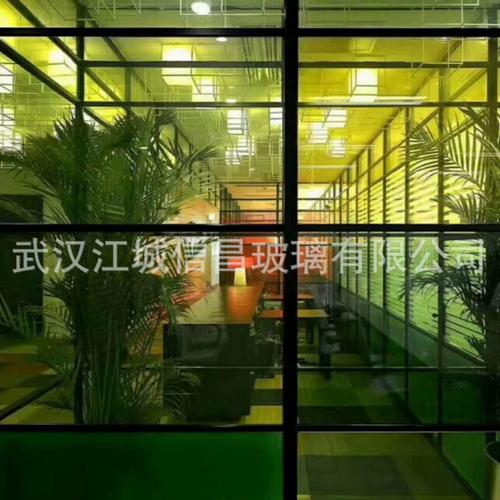 5+5夹胶夹丝磨砂玻璃钢化玻璃加工玻璃制品